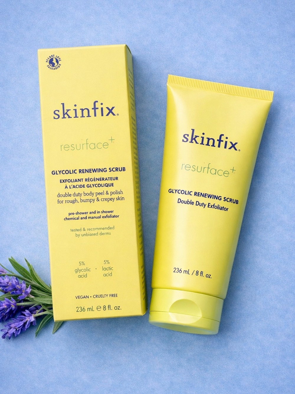 Skinfix Resurface+ Glycolic Renewing Scrub 8 oz New Exfoliator KP Treatment NIB - Picture 2 of 8